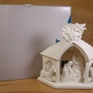 PARTYLITE O LITTLE TOWN PORCELAIN TEALIGHT HOLDER P7312