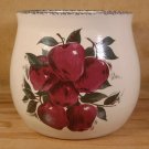 HOME & GARDEN PARTY APPLE COOKIE JAR NO LID 1998 U.S.A.