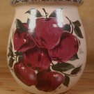 HOME & GARDEN PARTY APPLE MED. SPOON UTENSIL JAR U.S.A.