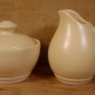 PFALTZGRAFF TERRACE BUTTERCREAM YELLOW SUGAR & CREAMER