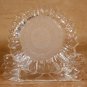 PARTYLITE HEAVY CRYSTAL SUNFLOWER TEALIGHT HOLDER + TEALIGHTS *EUC*