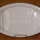 CORNING WARE BLUE CORNFLOWER ROASTER PAN PLATTER P-19 *EUC*