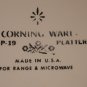CORNING WARE BLUE CORNFLOWER ROASTER PAN PLATTER P-19 *EUC*