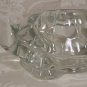 CUTE HEAVY CLEAR CRYSTAL TURTLE TEALIGHT HOLDER *EUC*