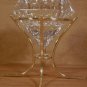 PARTYLITE CRYSTAL SOLITAIRE DIAMOND VOTIVE HOLDER *EUC*