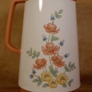 CORNING WARE CORELLE ROSE GARDEN FLORAL THERMAL CARAFE *EUC*