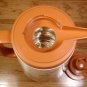 CORNING WARE CORELLE ROSE GARDEN FLORAL THERMAL CARAFE *EUC*