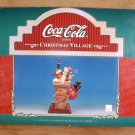 COCA-COLA 1997 SNOWMAN PARADE SANTA IN CHIMNEY*MIB*
