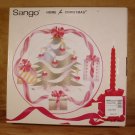 SANGO HOME FOR CHRISTMAS ROUND CHOP PLATE PLATTER *NIB*