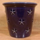LONGABERGER PROUDLY AMERICAN BLUE W/STARS VOTIVE CUP
