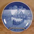 BING GRONDAHL 1969 DENMARK PORCELAIN CHRISTMAS PLATE EC