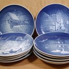 BING GRONDAHL PORCELAIN CHRISTMAS PLATES LOT OF 11