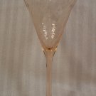 LUMINARC ROSALINE? TALL PINK SWIRL GOBLETS SET OF 7 *EC