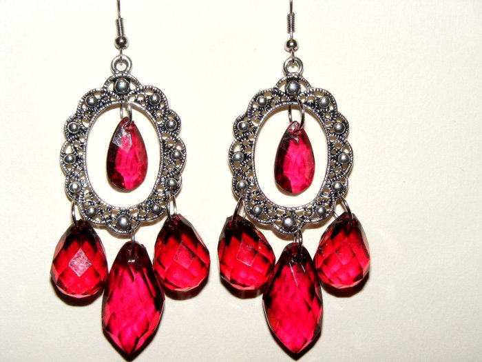 Victorian Nostalgia chandelier romantic earrings
