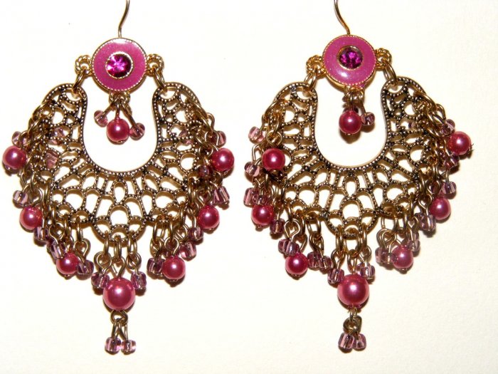 "Inspired By Nature" gipsy chandelier earrings