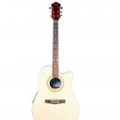 B Natural Cutaway Guitar-Natural
