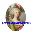 PINK QUEEN MARIE ANTOINETTE UNSET CAMEO PORCELAIN CABO