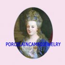QUEEN MARIE ANTOINETTE* UNSET CAMEO PORCELAIN CABOCHON
