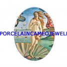 GODDESS THE BIRTH OF VENUS UNSET CAMEO PORCELAIN CABO
