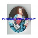 QUEEN MARIE ANTOINETTE READ BOOK CAMEO PORCELAIN CABO