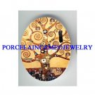 GUSTAV KLIMT TREE OF LIFE* UNSET CAMEO PORCELAIN CAB