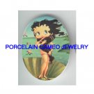 : GODDESS BETTY BOOP BIRTH OF VENUS CAMEO PORCELAIN CAB
