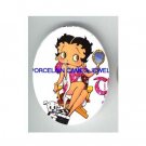 BETTY BOOP MOVIE STAR MAKEUP W/DOG PORCELAIN CAMEO