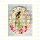VINTAGE VICTORIAN WEDDING BRIDE ROSE * UNSET PORCELAIN CAMEO CAB
