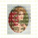 VICTORIAN LADY HOLDING RED ROSE* UNSET PORCELAIN CAMEO CAB