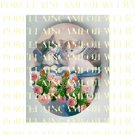 2 RAPHAEL ANGEL CHERUB KITTY CAT ROSE* UNSET PORCELAIN CAMEO CAB