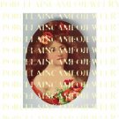 VICTORIAN  SWEET POPPY FLOWER LADY  * UNSET PORCELAIN CAMEO CAB