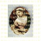 CATHOLIC VIRGIN MARY JESUS MADONNA CHILD PORCELAIN CAMEO CAB 9-9