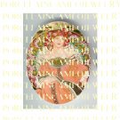 ALPHONSE MUCHA ART NOUVEAU DECO FLOWER LADY PORCELAIN CAMEO CAB 2-4