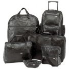 Embassy™ 6pc Italian Stone™ Design Genuine Leather Luggage Set