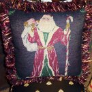 Father Christmas Handmade Pillow by Veronica Mandolini 94.00- FS