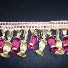 Bell Tassel Fringe Alternating & Staggered $14.99 per yard
