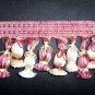 Bell Tassel Fringe Alternating & Staggered  $14.99 per yard