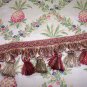 Custom Pineapple Diamond Handmade Pillow with Fringe Choice 175.00