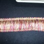 2" Brush Fringe, B2023-C9, Magenta, Yellow, Ivory- 12.95 yard