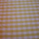 Silk Fabric, Plaid, Check Golden, Ivory  28.95per yd