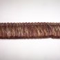 Brush Fringe, Brown 1 3/4", 22028-P99, 12.95per yd