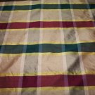 Silk Plaid Fabric CK204 27.99per yd