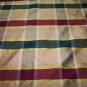 Silk Plaid Fabric CK204 27.99per yd