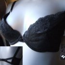 34d gossard black lace superboost padded bra brand new with tag
