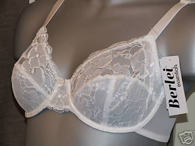 38f berlei essentials white lace bra brand new with original retail tags