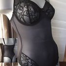 34d all in one black thong bodysuit by SORBET brand new