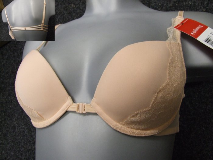 36c triumph teasing temptation powder pink padded bra new with original tags