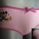 disney mickey minnie mouse pink cotton boyshorts size 6 extra small