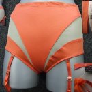 victoria's secret orange tummy control panty size large new with original tag