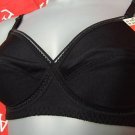 32b triumph claudette 200 extra black non wire bra BNWT